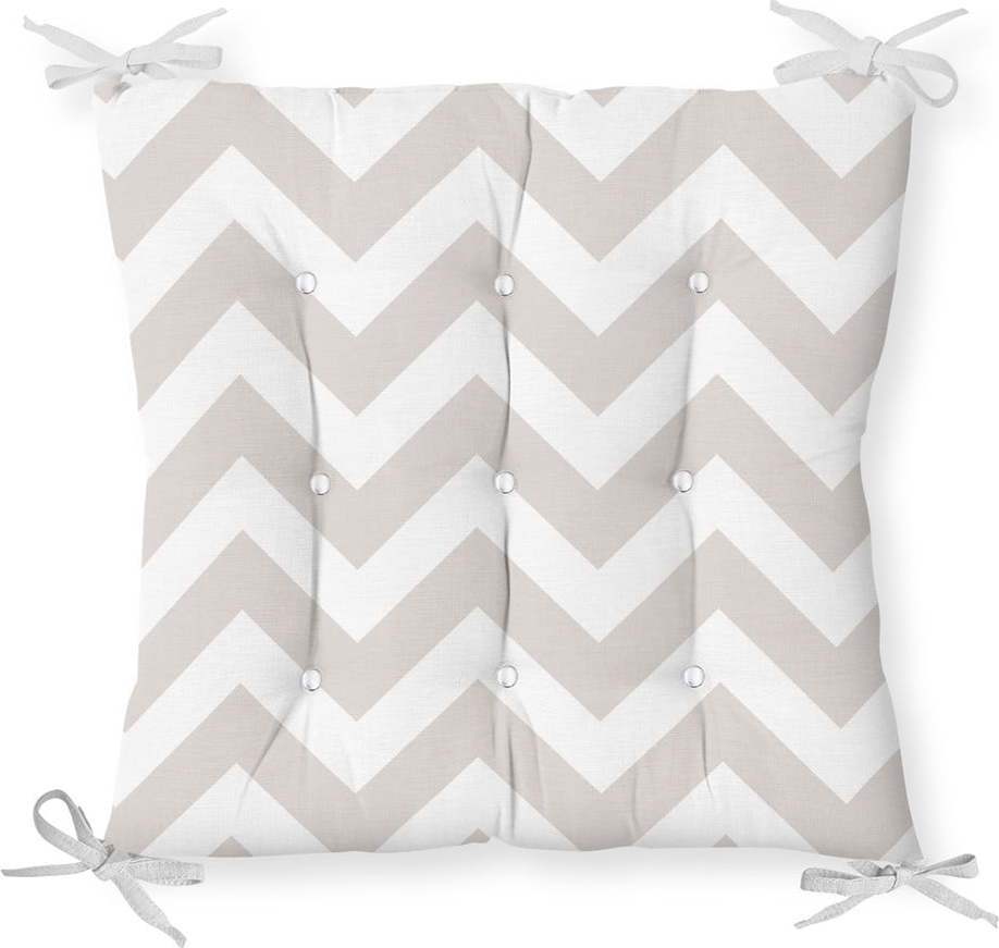 Podsedák s příměsí bavlny Minimalist Cushion Covers Geometric