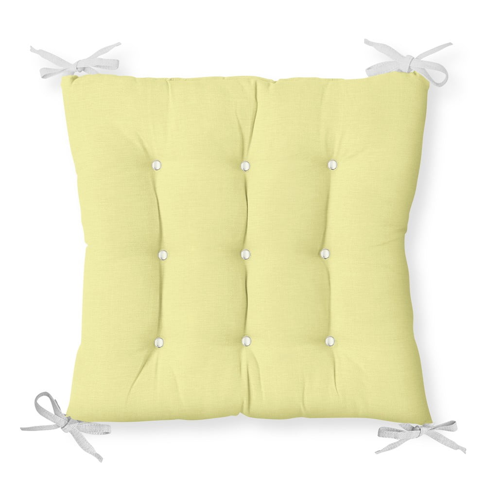 Podsedák s příměsí bavlny Minimalist Cushion Covers Lime