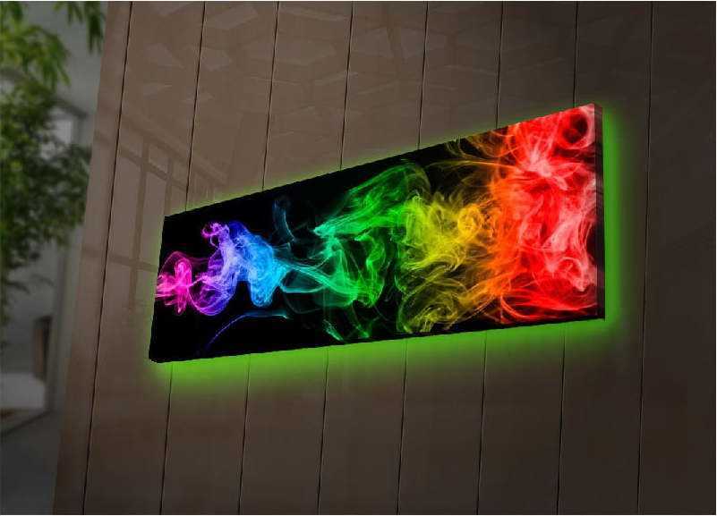 Podsvícený obraz Wallity Psychedelic