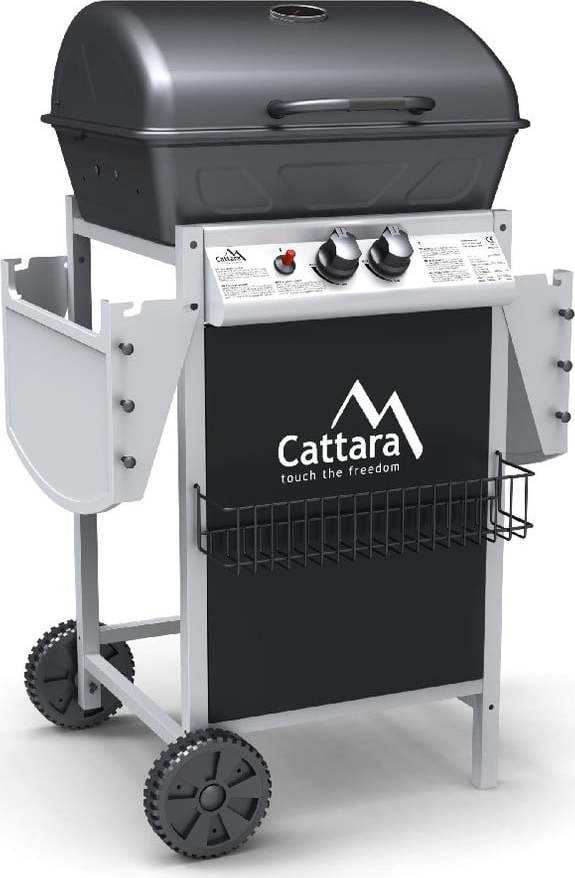 Pojízdný plynový zahradní grill Cattara Party Point Flame Tamer Cattara