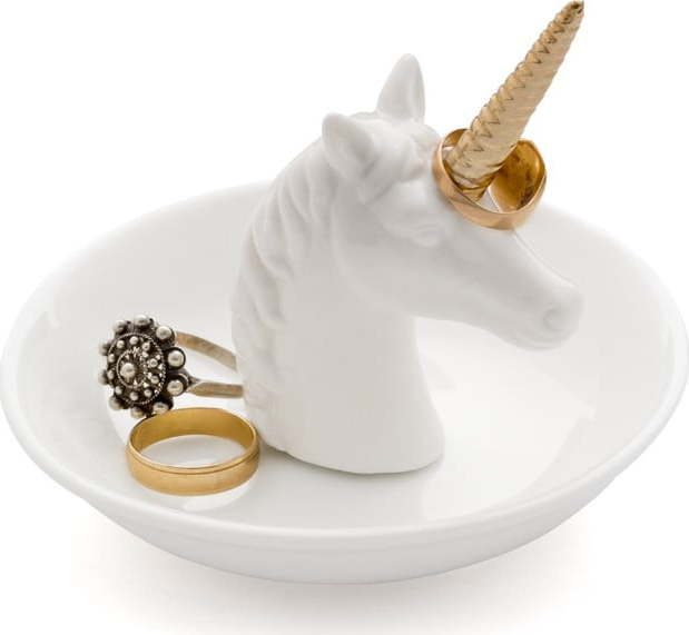 Porcelánový stojan na šperky Jednorožec - Balvi Balvi