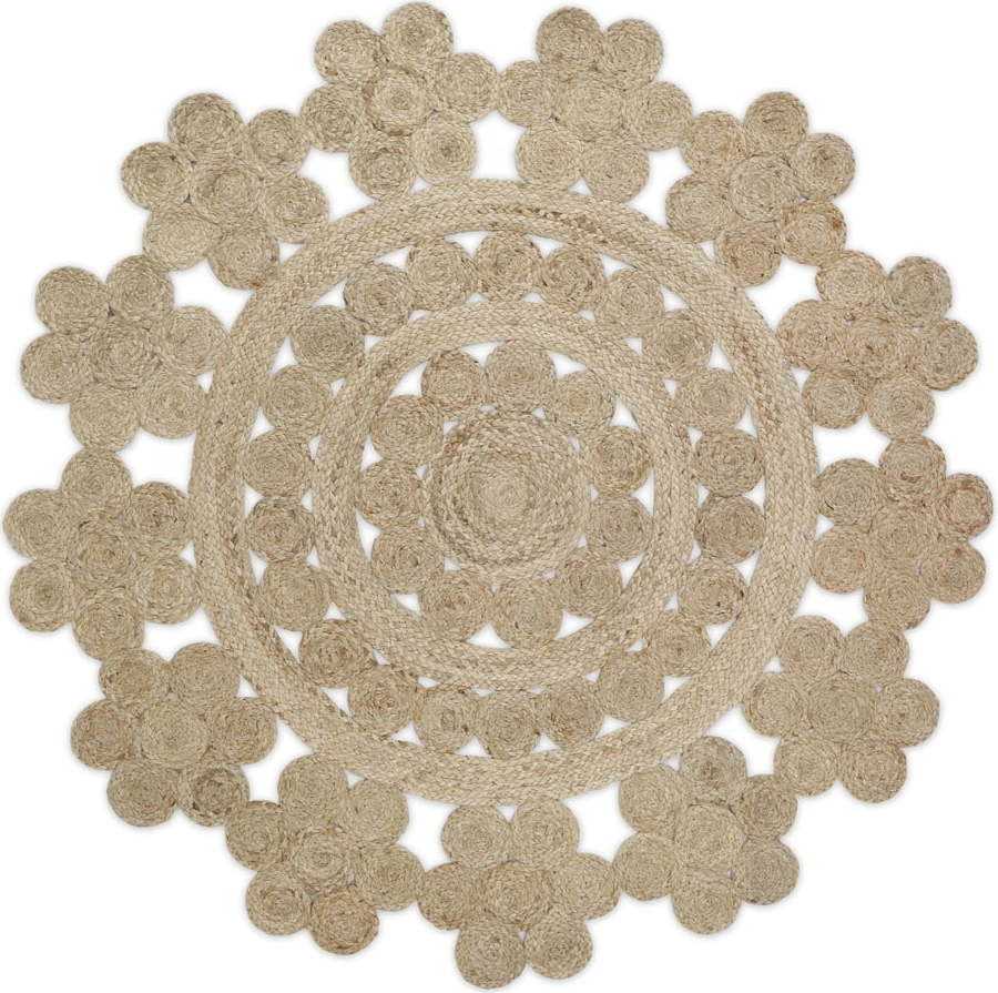 Přírodní ručně vyrobený jutový koberec Nattiot Moora