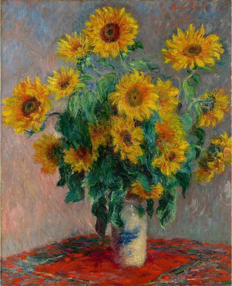 Reprodukce obrazu 40x50 cm Bouquet of Sunflowers - Fedkolor Fedkolor