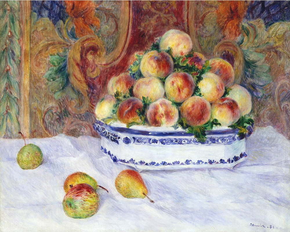 Reprodukce obrazu Auguste Renoir - Landscape with a Girl