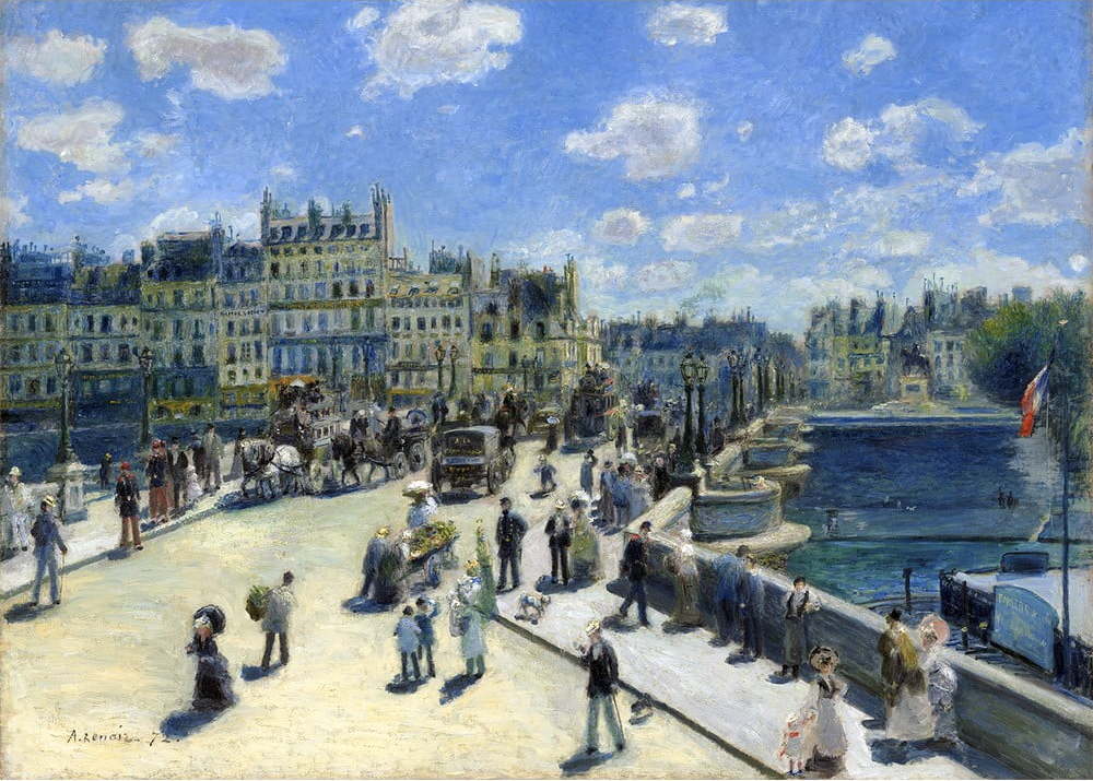 Reprodukce obrazu Auguste Renoir - Pont Neuf