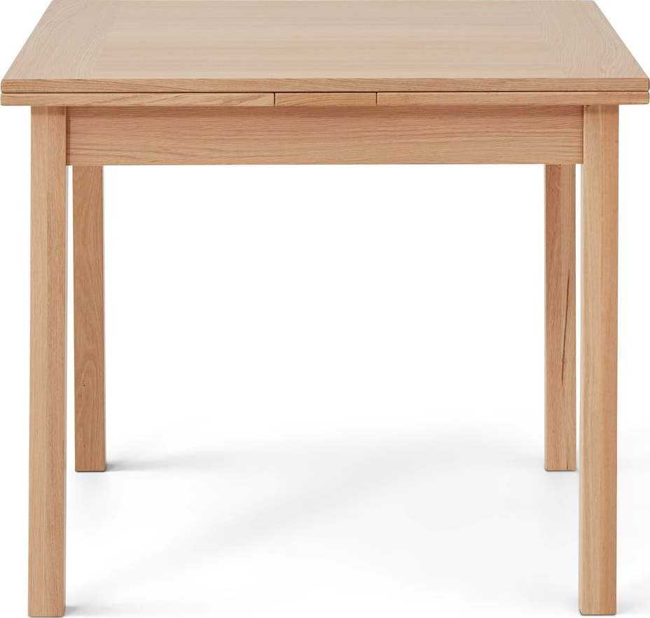 Rozkládací jídelní stůl podýhovaný dubem Hammel Dinex 90 x 90 cm Hammel Furniture