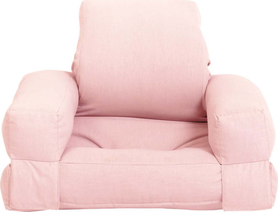 Růžové relaxační dětské křesílko Mini Hippo - Karup Design Karup Design