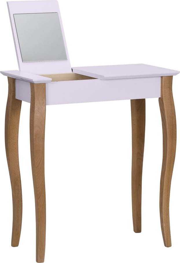 Růžový toaletní stolek se zrcadlem Ragaba Dressing Table