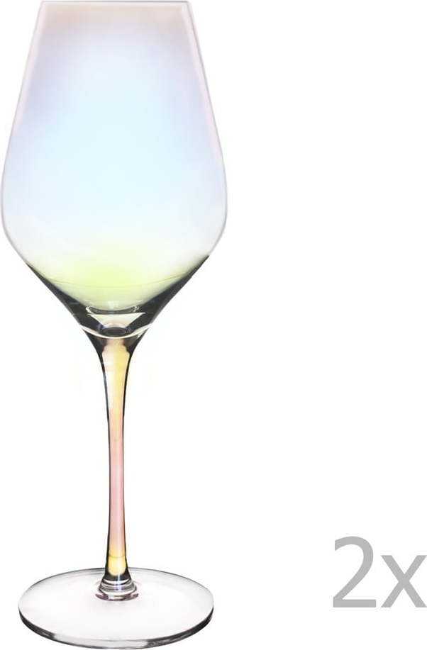 Sada 2 sklenic na bílé víno Orion Luster