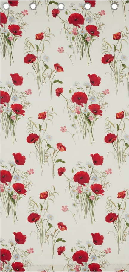 Sada 2 závěsů Catherine Lansfield Wild Poppies