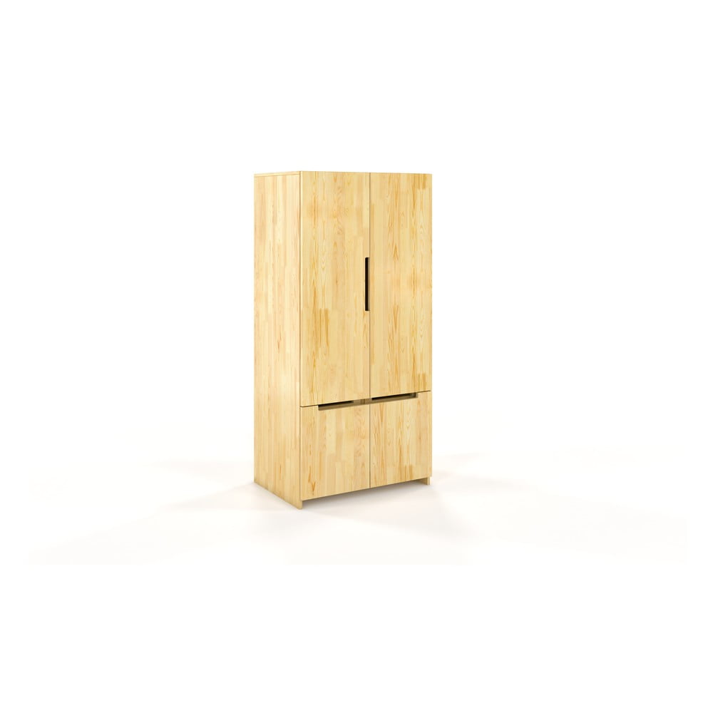 Šatní skříň z borovicového dřeva 86x180 cm Bergman - Skandica SKANDICA