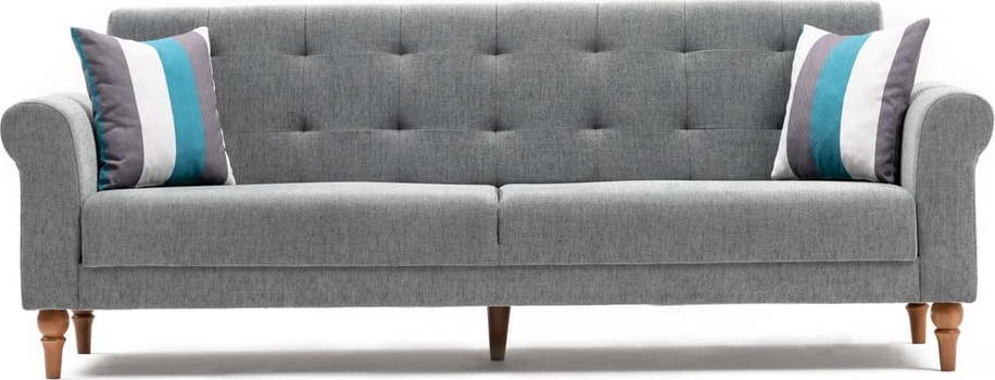 Šedá rozkládací pohovka Balcab Home Gina Balcab Home