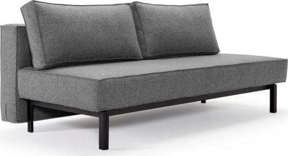 Šedá rozkládací pohovka Innovation Sly Sofa Bed Twist Charcoal Innovation