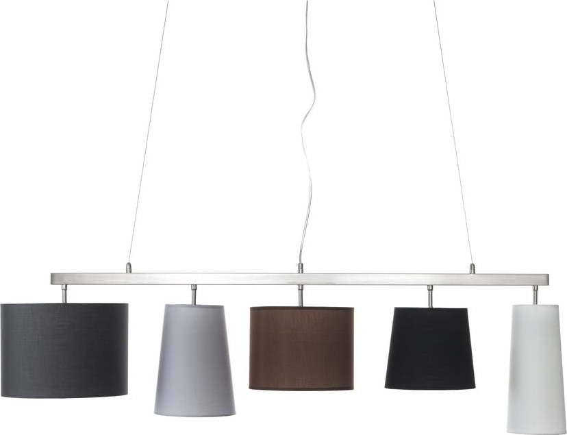 Šedé závěsné svítidlo 125x28 cm Jumble - Tomasucci Tomasucci