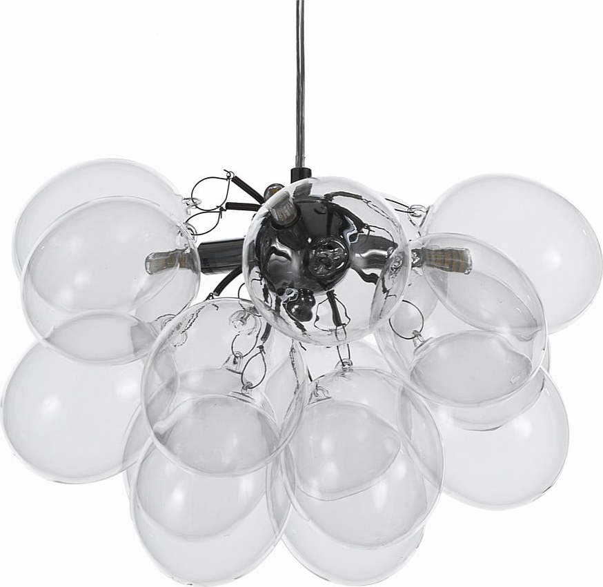 Šedé závěsné svítidlo se skleněným stínítkem Balloons - Tomasucci Tomasucci