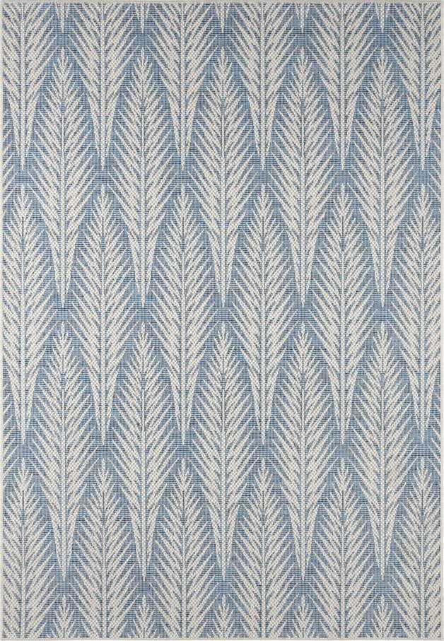 Šedomodrý venkovní koberec NORTHRUGS Pella