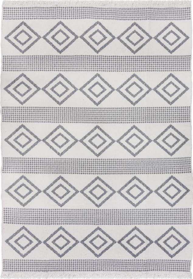 Šedý koberec 170x120 cm Deuce Teo - Flair Rugs Flair Rugs
