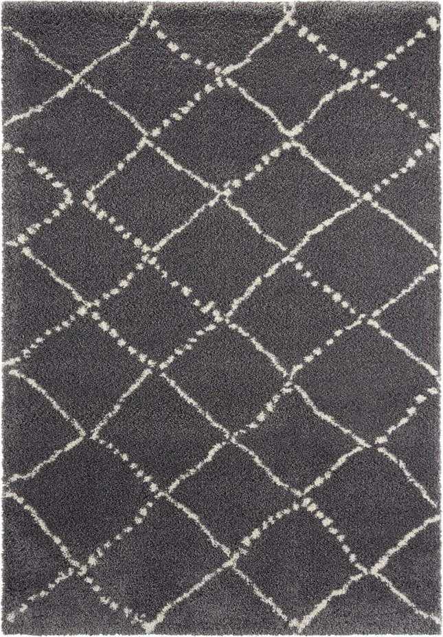 Šedý koberec Mint Rugs Hash
