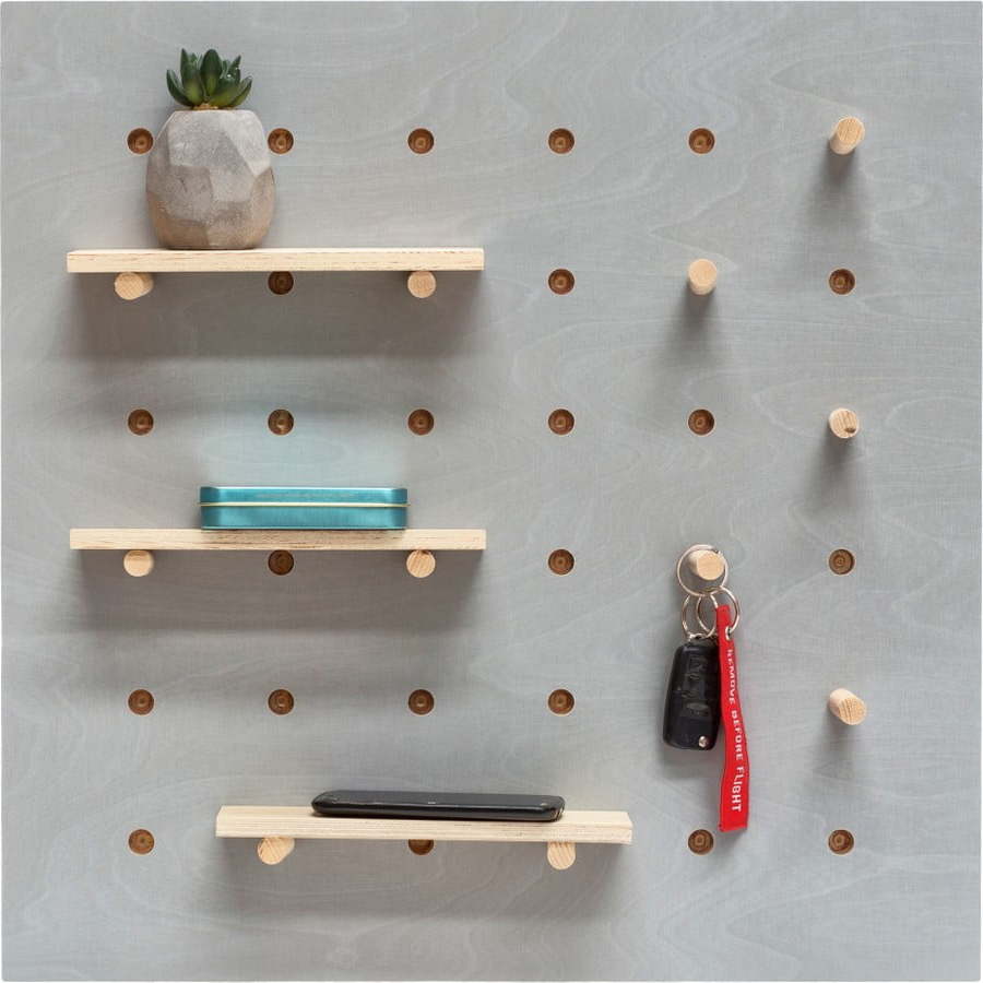 Šedý nástěnný organizér Ragaba TRIVENTI