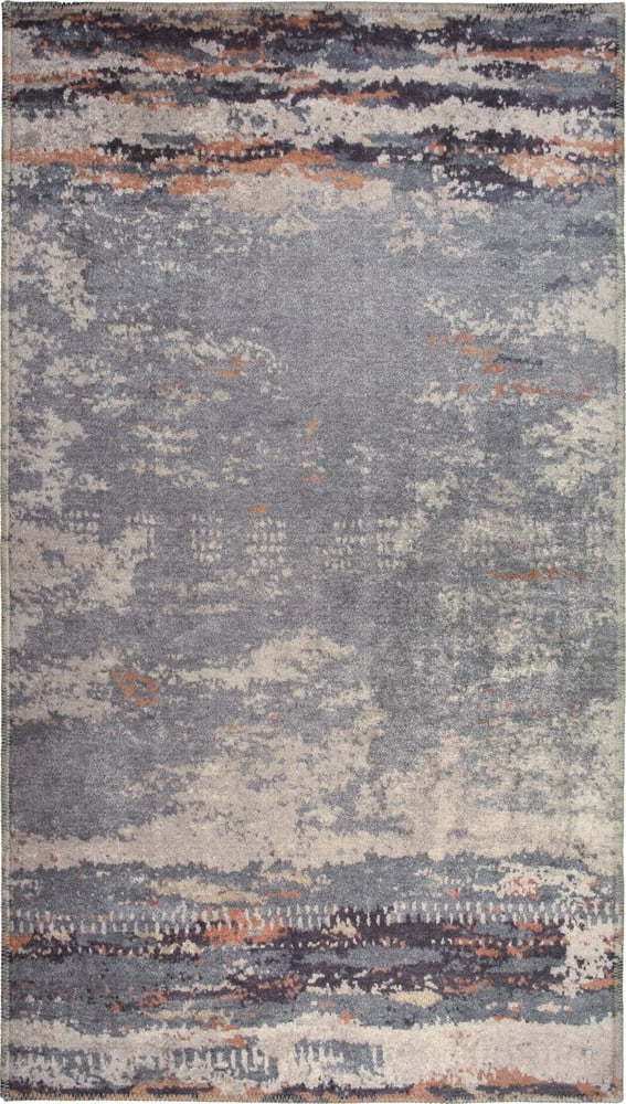 Šedý pratelný koberec 180x120 cm - Vitaus Vitaus