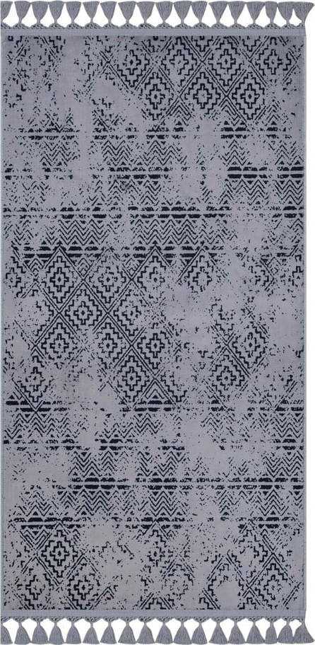 Šedý pratelný koberec 230x160 cm - Vitaus Vitaus