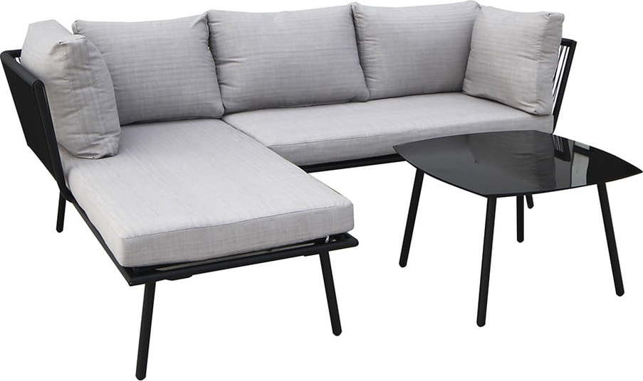 Šedý zahradní lounge set pro 3/ 4 Gjora - Bonami Selection Bonami Selection