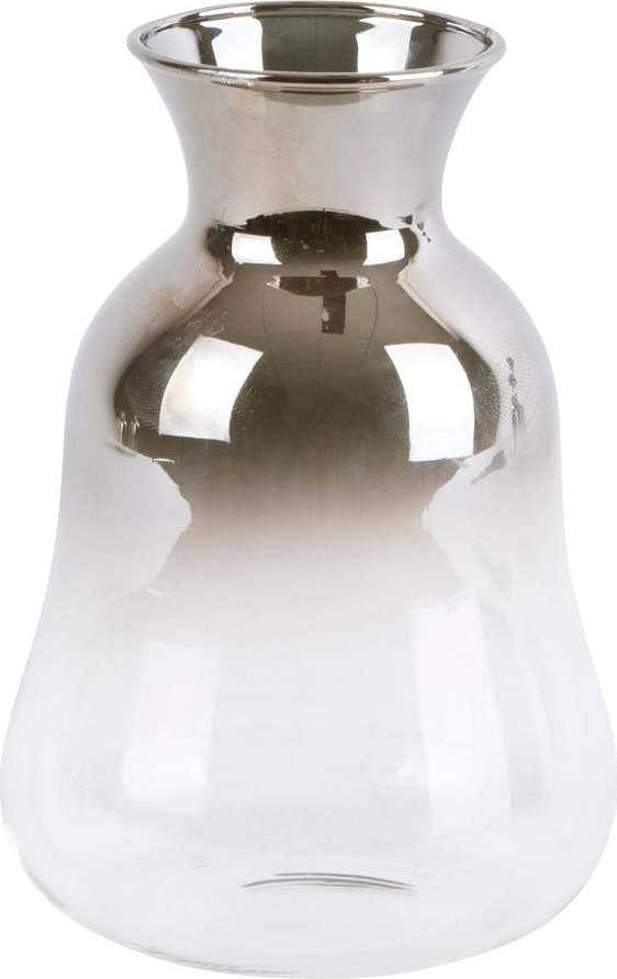 Skleněná malá váza PT LIVING Silver Fade