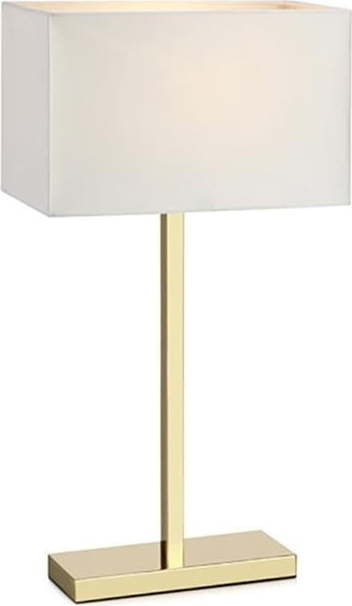 Stolní lampa v bílo-zlaté barvě Markslöjd Savoy Markslöjd