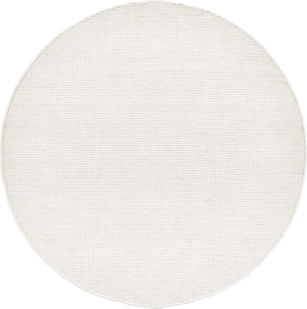 Světle béžový ručně tkaný vlněný koberec Westwing Collection Amaro