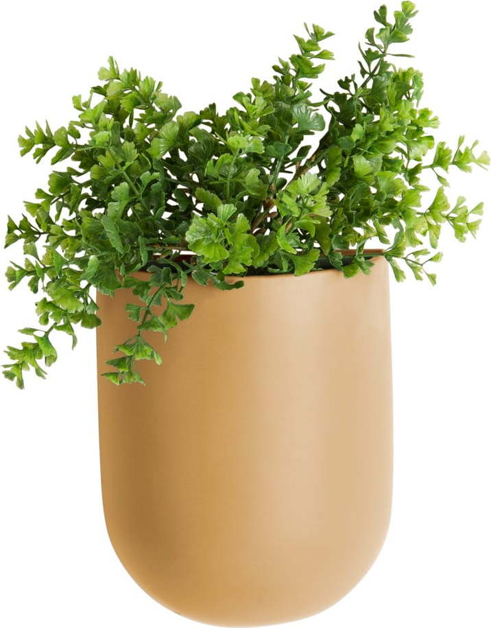 Světle hnědý nástěnný květináč PT LIVING Oval PT LIVING