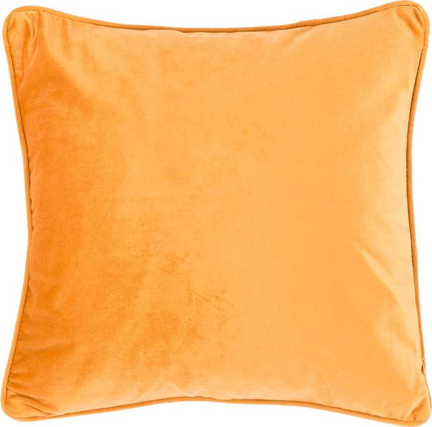 Světle oranžový polštář Tiseco Home Studio Velvety