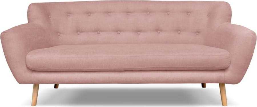 Světle růžová pohovka Cosmopolitan design London