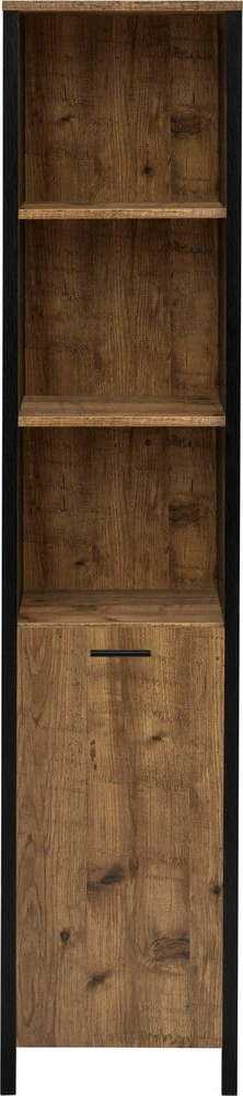 Tmavě hnědá koupelnová skříňka Støraa Werra