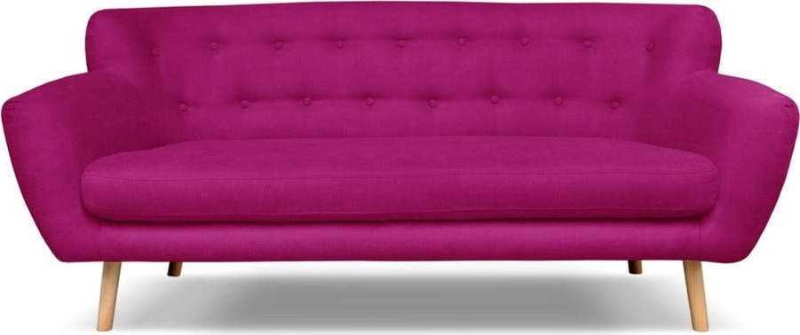 Tmavě růžová pohovka Cosmopolitan design London