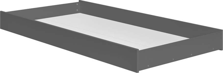 Tmavě šedá zásuvka pod dětskou postel Pinio Snap