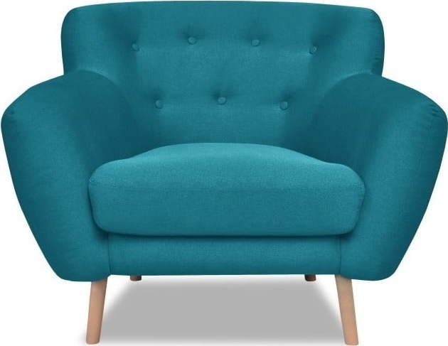 Tyrkysové křeslo Cosmopolitan design London Cosmopolitan design