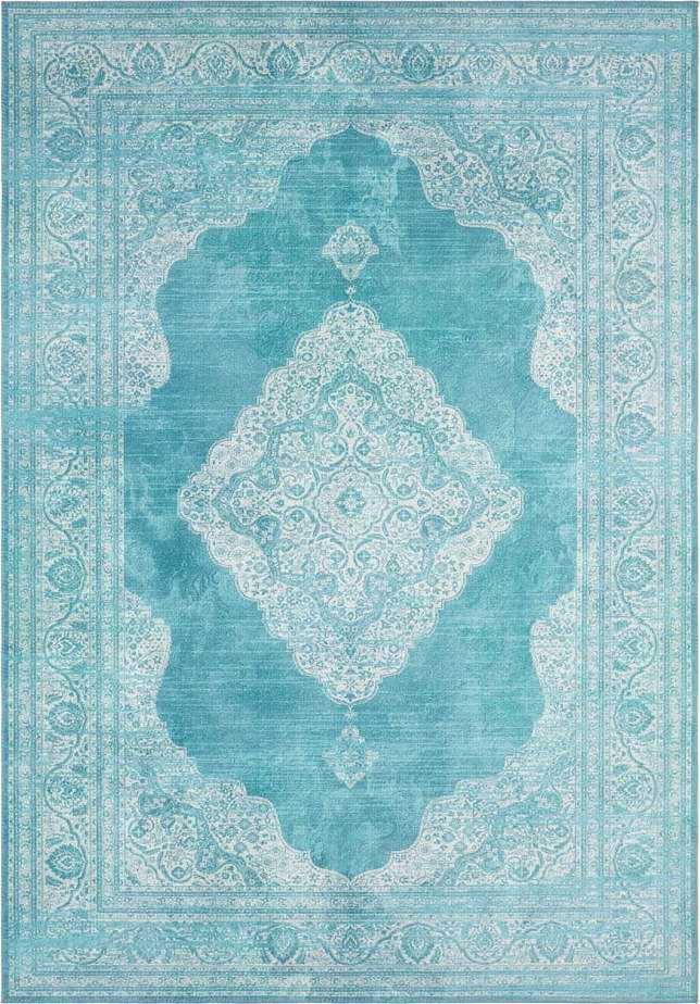 Tyrkysový koberec Nouristan Carme
