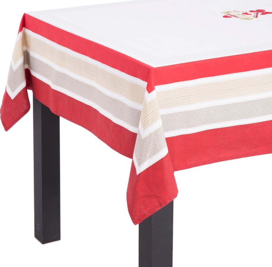Vánoční bavlněný ubrus 180x140 cm Casa Selección Casa Selección