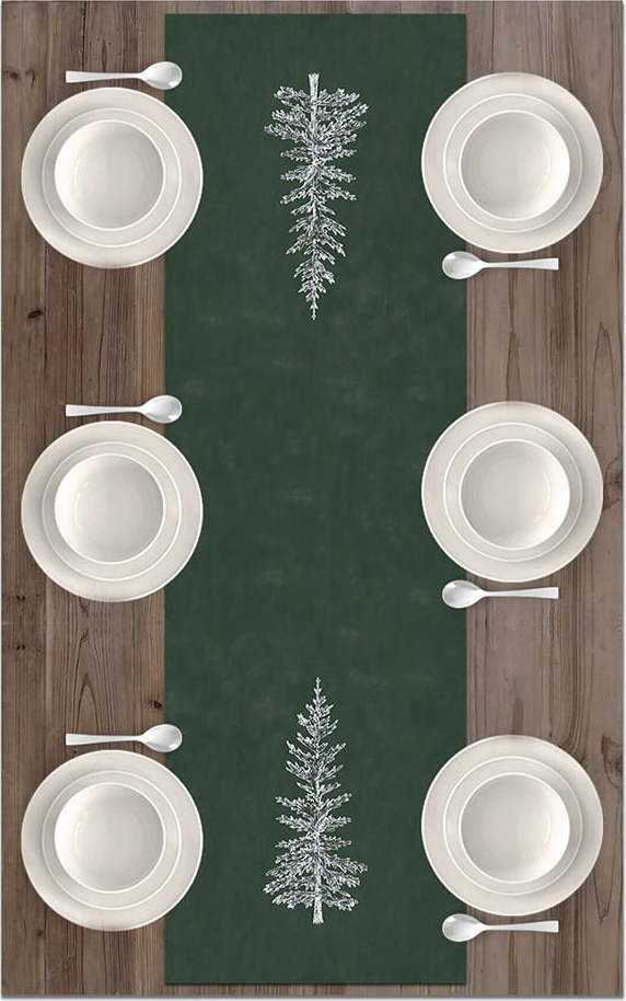 Vánoční běhoun na stůl 136x36 cm Christmas - Kate Louise Kate Louise