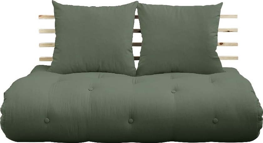 Variabilní pohovka Karup Design Shin Sano Natural Clear/Olive Green Karup Design