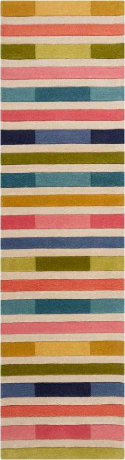 Vlněný koberec běhoun 230x60 cm Piano - Flair Rugs Flair Rugs