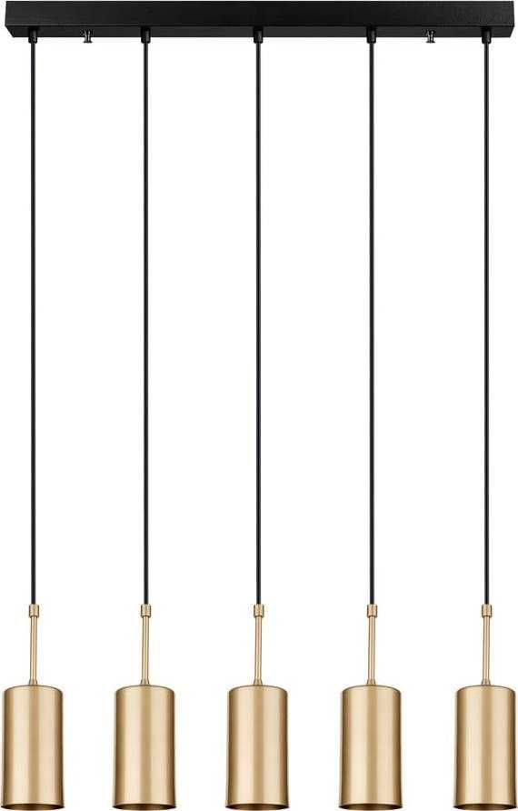 Závěsné svítidlo ve zlaté barvě Squid Lighting Geo