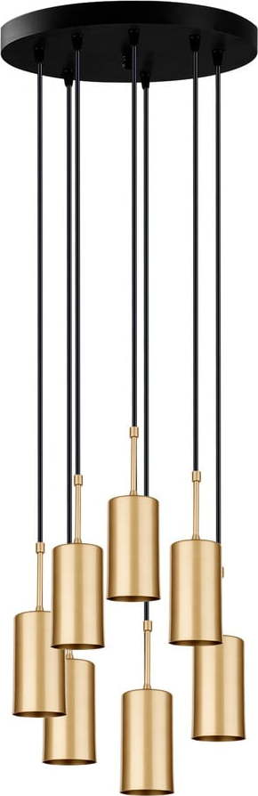 Závěsné svítidlo ve zlaté barvě Squid Lighting Geo