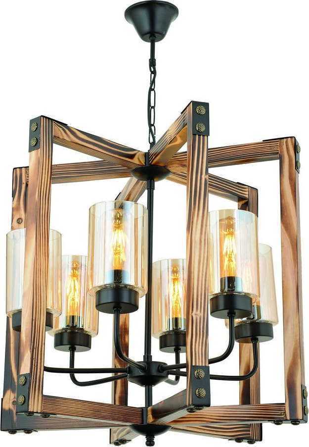 Závěsné svítidlo z habrového dřeva Tubo Opviq lights