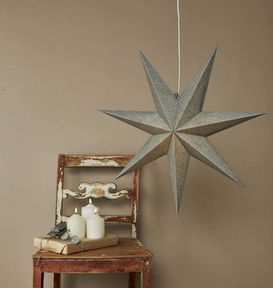 Zelená vánoční světelná dekorace ø 60 cm Cotton - Star Trading Star Trading