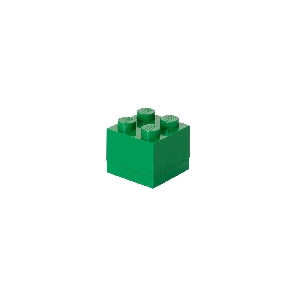 Zelený úložný box LEGO® Mini Box LEGO