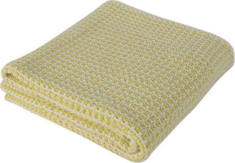 Žlutá dětská bavlněná deka Homemania Decor Fluffy