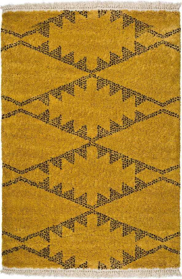 Žlutý koberec Universal Zaida Mostaza