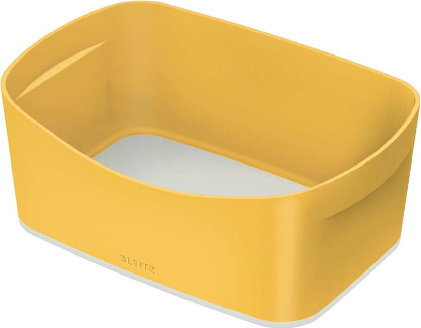 Žlutý stolní úložný box MyBox - Leitz Leitz