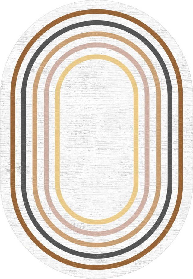 Bílý koberec běhoun 80x200 cm – Rizzoli Rizzoli